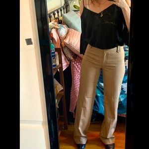 Ann Taylor High Waisted Classic Wide Leg Pants